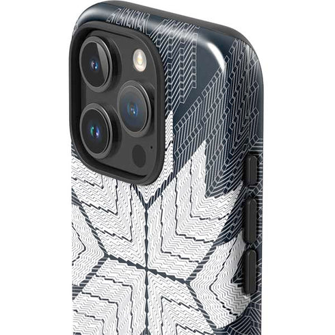 NYC Symmetric Flower iPhone 16 Pro Impact Case