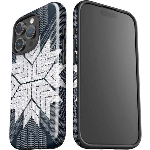 NYC Symmetric Flower iPhone 16 Pro Impact Case