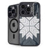 NYC Symmetric Flower iPhone 16 Pro Kickstand Case