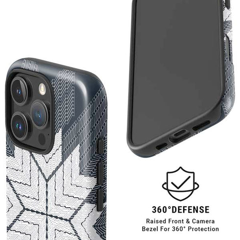NYC Symmetric Flower iPhone 16 Pro Magsafe Impact Case