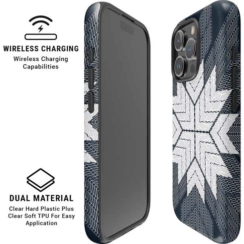 NYC Symmetric Flower iPhone 16 Pro Magsafe Impact Case