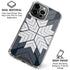 NYC Symmetric Flower iPhone 16 Pro Max Clear Case