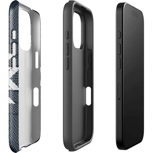 NYC Symmetric Flower iPhone 16 Pro Max Impact Case