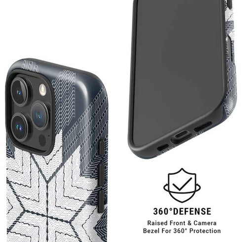 NYC Symmetric Flower iPhone 16 Pro Max Magsafe Impact Case