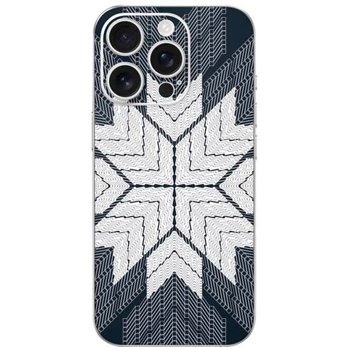 NYC Symmetric Flower iPhone 16 Pro Skin