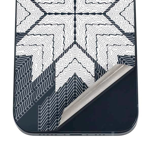 NYC Symmetric Flower iPhone 16 Skin