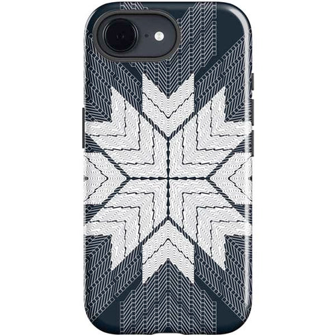 NYC Symmetric Flower iPhone 16e Impact Case