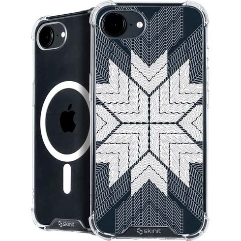 NYC Symmetric Flower iPhone 16e MagSafe Case