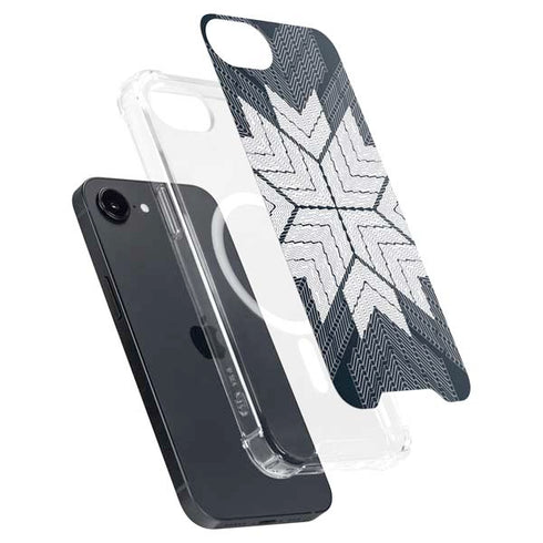 NYC Symmetric Flower iPhone 16e MagSafe Case