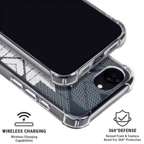 NYC Symmetric Flower iPhone 16e MagSafe Case
