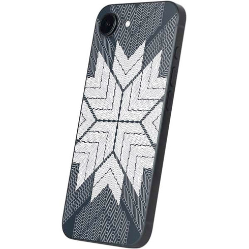 NYC Symmetric Flower iPhone 16e Skin