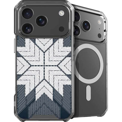 NYC Symmetric Flower iPhone 18 Pro MagSafe Case