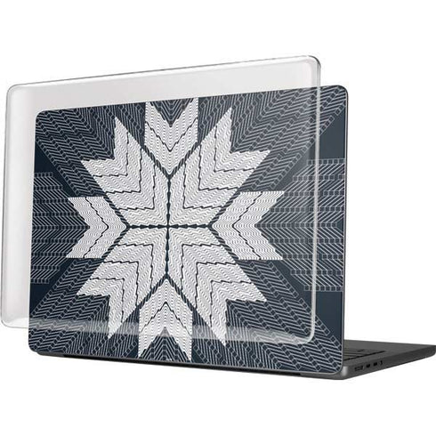 NYC Symmetric Flower MacBook Pro 14in (2021-24) Case plus Skin