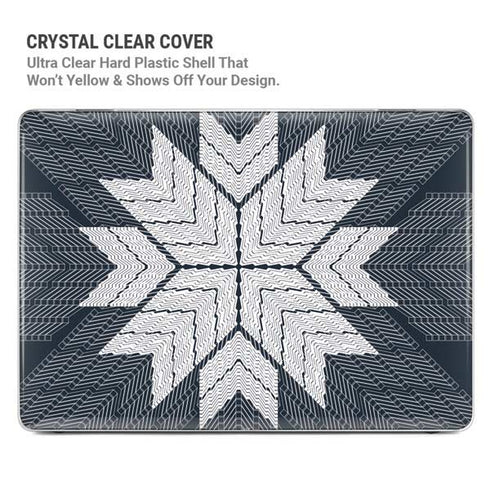 NYC Symmetric Flower MacBook Pro 14in (2021-24) Case plus Skin