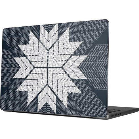 NYC Symmetric Flower Apple MacBook Pro 14-inch Skin