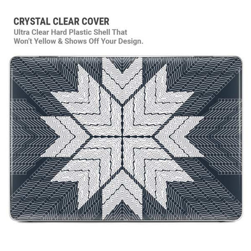 NYC Symmetric Flower MacBook Cases