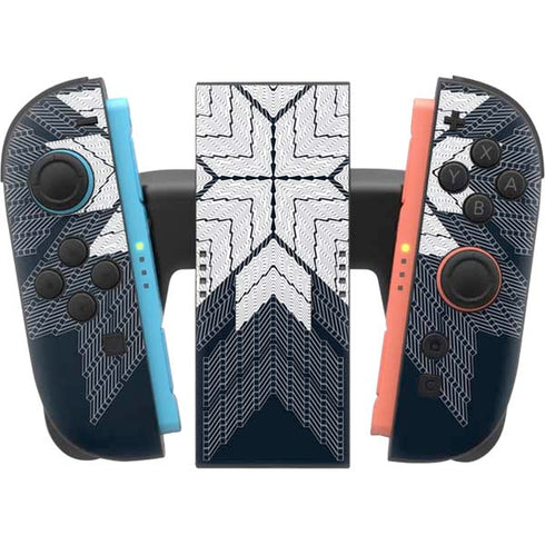 NYC Symmetric Flower Nintendo Switch 2 (2025) Joy-Con Controller Skin