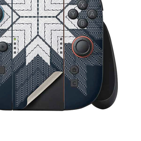 NYC Symmetric Flower Nintendo Switch 2 (2025) Joy-Con Controller Skin