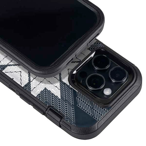NYC Symmetric Flower Otterbox Defender iPhone Skin