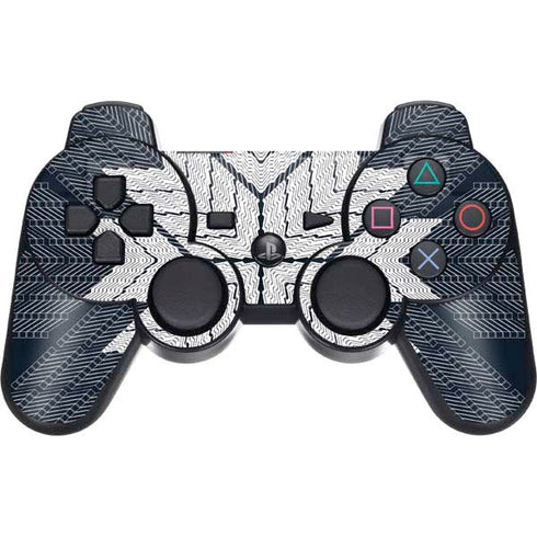 NYC Symmetric Flower PS3 Dual Shock wireless controller Skin
