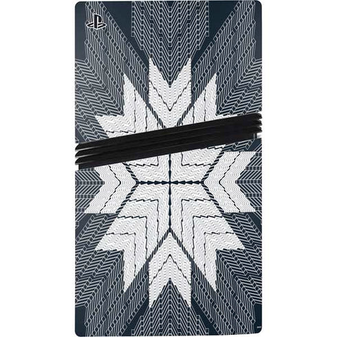 NYC Symmetric Flower PS5 Pro Console Skin
