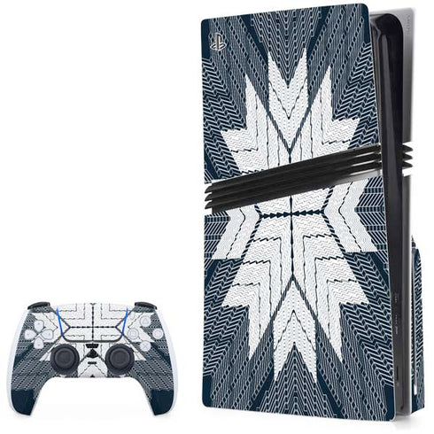 NYC Symmetric Flower PS5 Pro Disk Bundle Skin