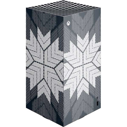 NYC Symmetric Flower XBox Series X Digital Edition Console Skin