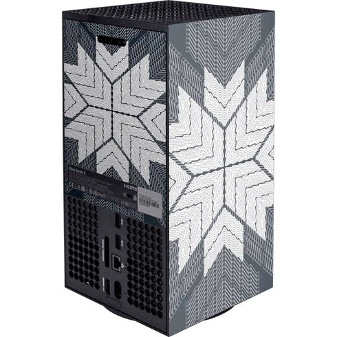 NYC Symmetric Flower XBox Series X Digital Edition Console Skin