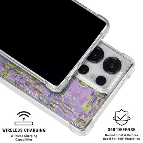 Nympheas, 1916-19 by Monet Galaxy S25 Ultra Clear Case