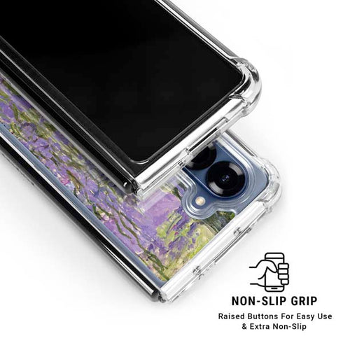 Nympheas, 1916-19 by Monet Galaxy Z Fold6 Clear Case