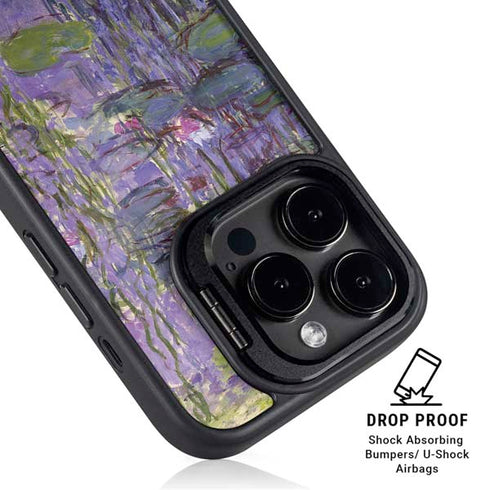 Nympheas, 1916-19 by Monet iPhone 13 Pro Max Kickstand Case