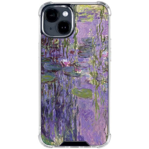 Nympheas, 1916-19 by Monet iPhone 15 Clear Case