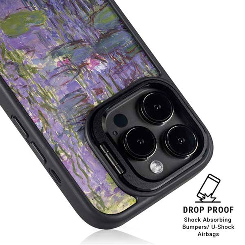 Nympheas, 1916-19 by Monet iPhone 15 Pro Kickstand Case