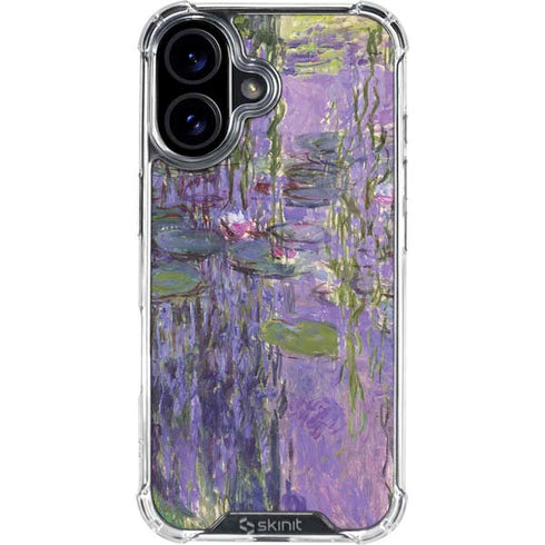 Nympheas, 1916-19 by Monet iPhone 16 Plus Clear Case