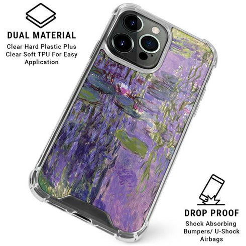 Nympheas, 1916-19 by Monet iPhone 16 Pro Max Clear Case