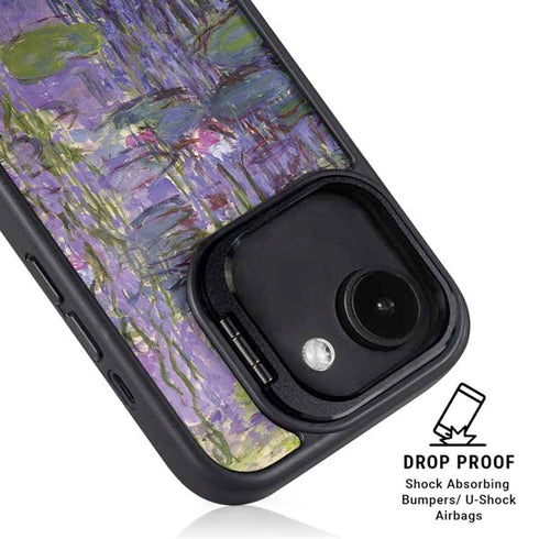Nympheas, 1916-19 by Monet iPhone 16e Kickstand Case