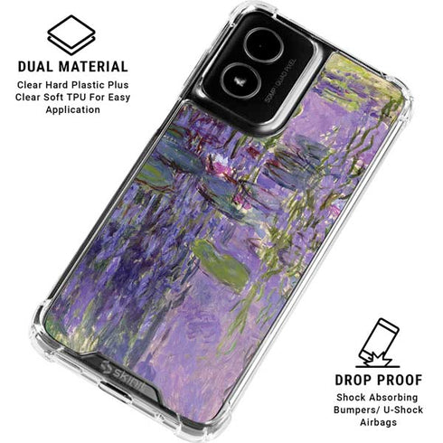 Nympheas, 1916-19 by Monet Moto G Power 5G (2024) Clear Case