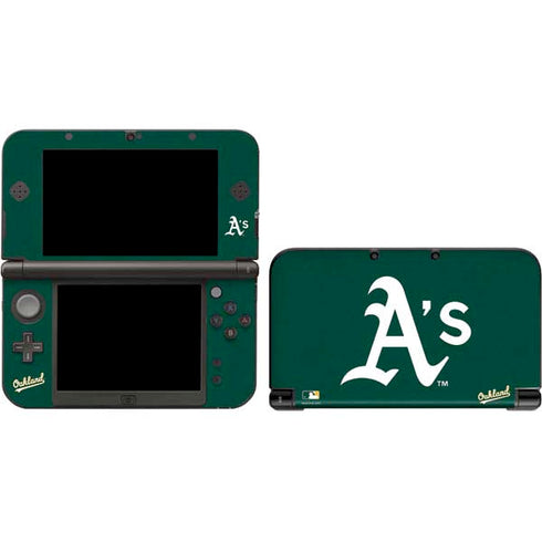 MLB Oakland Athletics - Solid Distressed Nintendo Skins