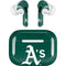 MLB Oakland Athletics - Solid Distressed AirPods Skins