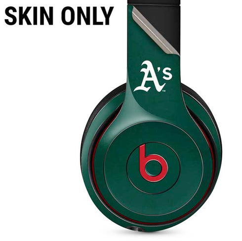 MLB Oakland Athletics - Solid Distressed Beats Solo 3 Wireless Skin