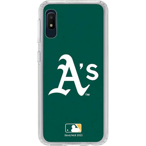 MLB Oakland Athletics - Solid Distressed Galaxy Cases