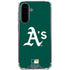 MLB Oakland Athletics - Solid Distressed Galaxy A36 5G Clear Case