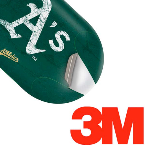 MLB Oakland Athletics - Solid Distressed Galaxy Buds Plus Skin