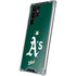 MLB Oakland Athletics - Solid Distressed Galaxy S23 Ultra Clear Case