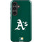 MLB Oakland Athletics - Solid Distressed Galaxy S25 Impact Case