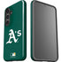 MLB Oakland Athletics - Solid Distressed Galaxy S25 Impact Case