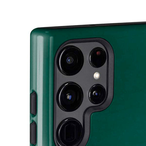 MLB Oakland Athletics - Solid Distressed Galaxy S25 Ultra Impact Case