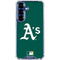 MLB Oakland Athletics - Solid Distressed Galaxy S25 Plus Clear Case