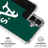 MLB Oakland Athletics - Solid Distressed Galaxy S26 Clear Case