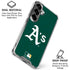 MLB Oakland Athletics - Solid Distressed Galaxy S26 Clear Case